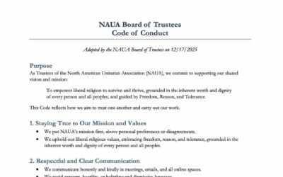 NAUA Board of Trustees Adopts and Affirms Code of Conduct
